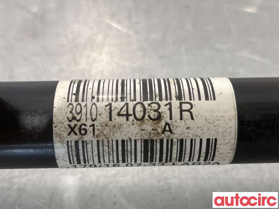 Drivaksel venstre foran, elbil til Renault Kangoo 2008-2021 (Type II)  (RENAULT|391017156R||391014031R)