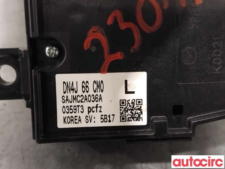 Bryter diverse til Mazda MX-30 2020-->> (MAZDA|DN4J-66-CM0B||DN4J66CM0)