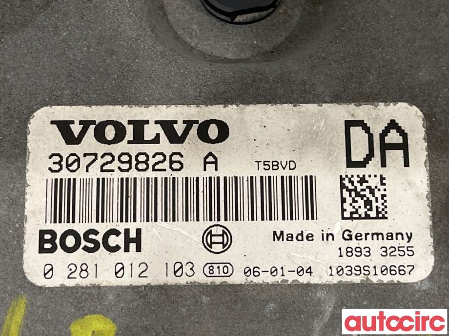 Styreenhet motor til Volvo XC90 2002-2006 (Type I, Fase 1)  (VOLVO|36002593|0281012103|30729826)