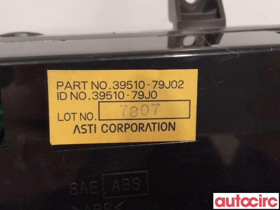 Varmeapparat betjening til Suzuki SX4 2006-2009 (Type I, Fase 1)  (SUZUKI|39510-79J03|)