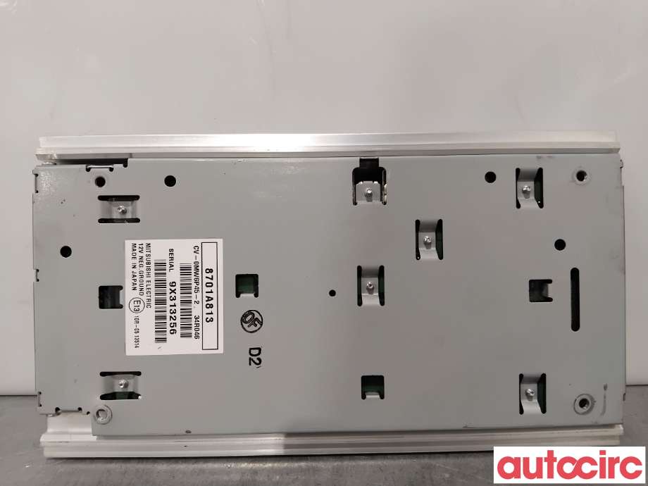 Bilstereo forsterker til Mitsubishi Outlander 2015-->> (Type III, Fase 2)  (MITSUBISHI|8701A813|CV-0MW6P45-2)