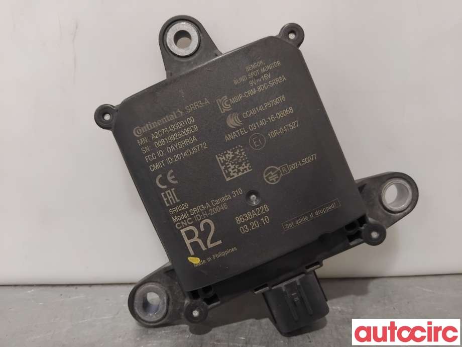 Sensor radar til Mitsubishi Outlander, 2015-->> (Type III, Fase 2)  (MITSUBISHI|8638A228)
