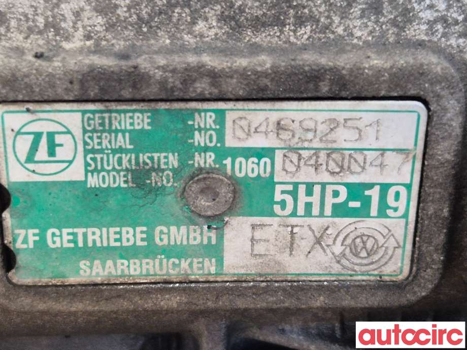 Girkasse automat til VW Passat 1997-2000 (B5,3B) (B5,3B) (VOLKSWAGEN|01V300047NX|ETX|)