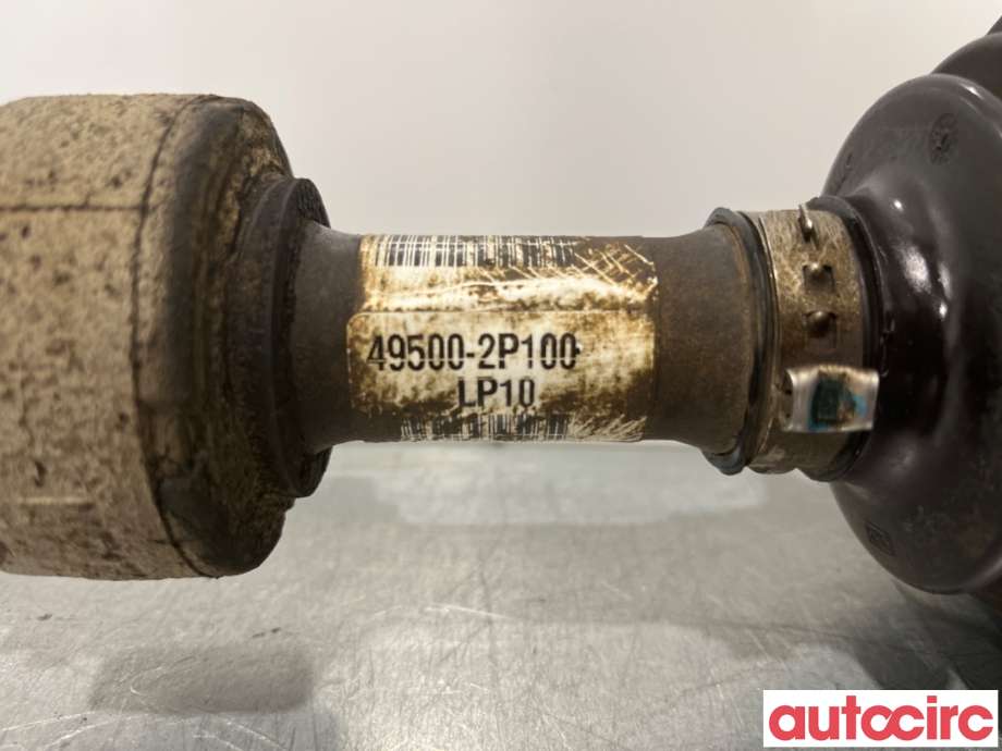 Drivaksel venstre foran til Kia Sorento 2011-2015 Type II (KIA|495002P100||49500-2P100)