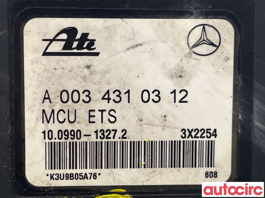 ABS sentral til Mercedes CLK 1997-2002 (C208) (C208) (MERCEDES|A0034311812|A0044316612)