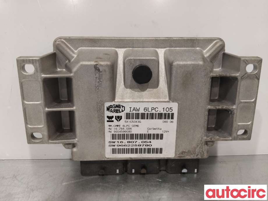 Styreenhet motor til Peugeot 207, 2006-2012  (PEUGEOT|1940 XY)