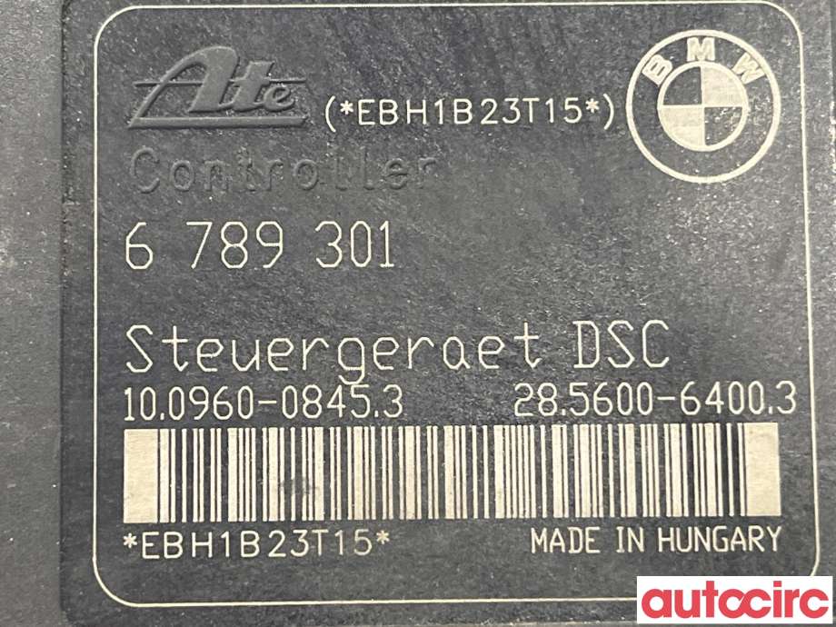 ABS sentral til BMW 1-Serie 2004-2011 (E81/E82/E87/E88) (E81/E82/E87/E88) (BMW|34512460468|100206-04174|6789301)