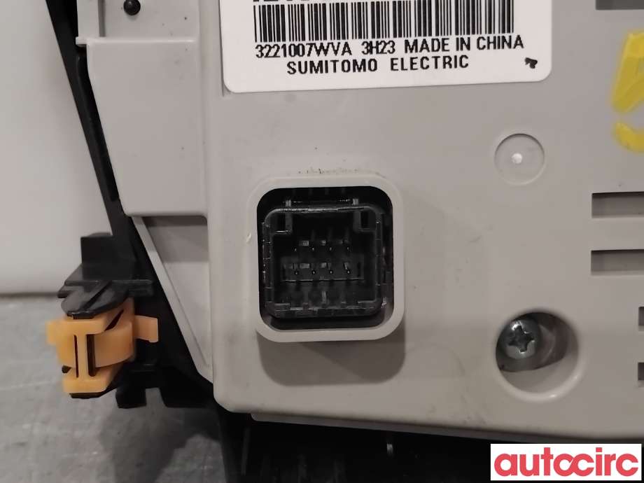 Varmeapparat betjening til Suzuki SX4 S-CROSS 2013-->> (Type II)  (SUZUKI|39510-61M10-BKZ||39510-61M00)