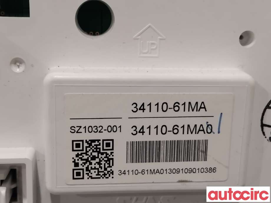 Instrumentpanel til Suzuki SX4 S-CROSS 2013-->> (Type II) (SUZUKI|34100-61MD1|SZ1032-001|34110-61MA0)