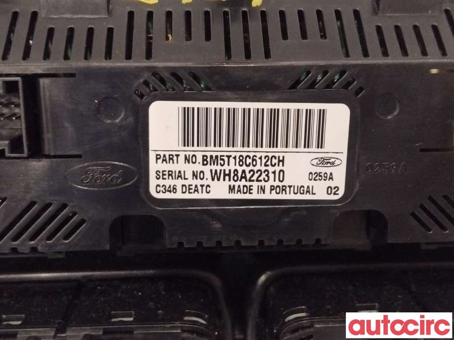 Varmeapparat betjening til Ford Focus 2011-2014 (Type III, Fase 1)  (FORD|1866942||BM5T-18C612-CM)