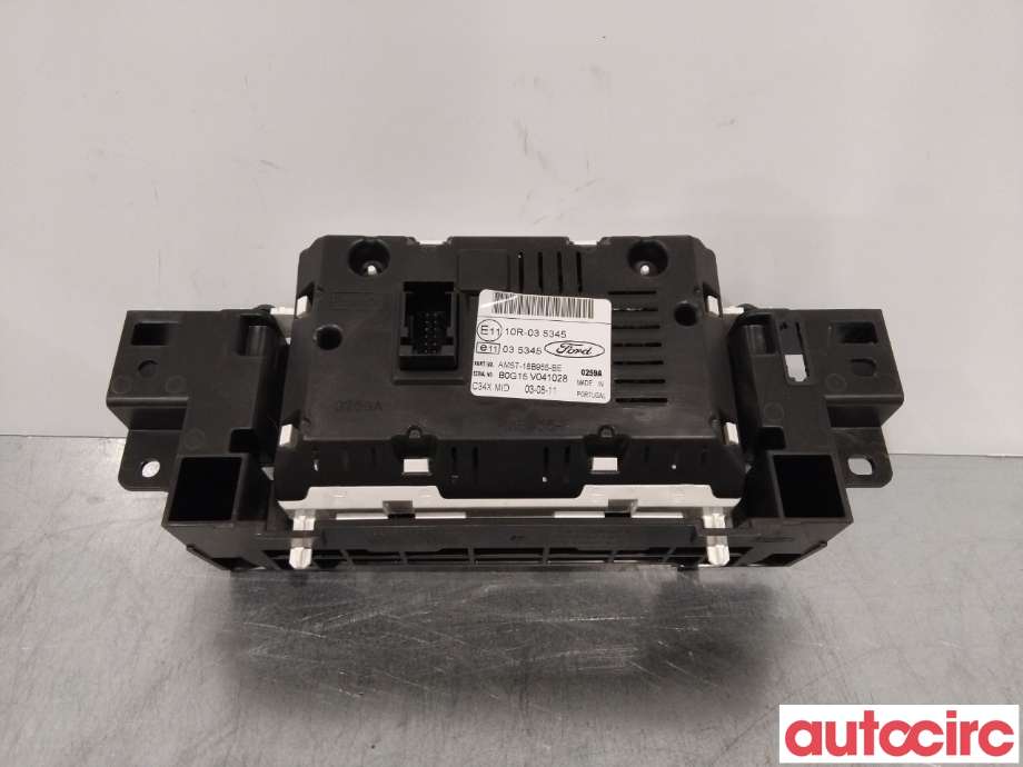 Multimedia display (MCU - Media Controller Unit) til Ford Focus 2011-2014 (Type III, Fase 1)  (FORD|1940785||AM5T-18B955-BH)