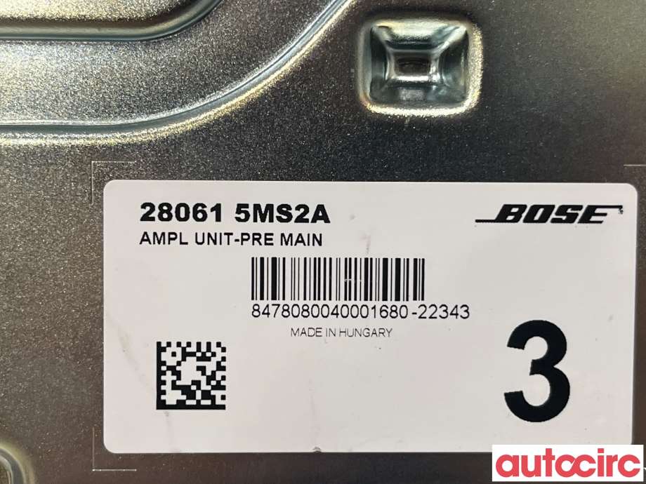Bilstereo forsterker til Nissan Ariya 2022-->>  (NISSAN|280615MS2A)