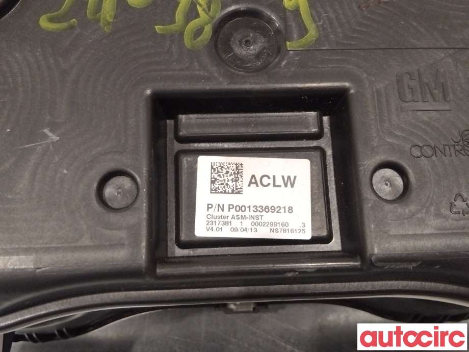 Instrumentpanel til Opel Corsa D 2006-2014  (OPEL|13369218|)