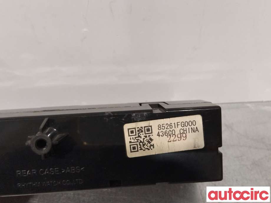 Instrument klokke til Subaru Impreza 2008-2012 (Type III)  (SUBARU|85261FG000|)
