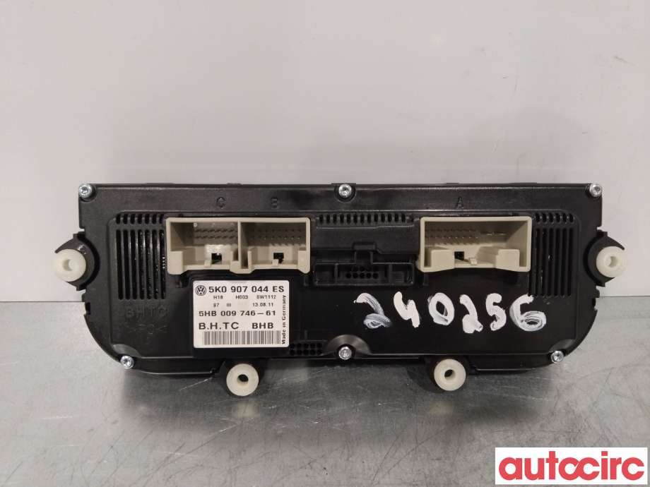 Varmeapparat betjening til VW Golf VI 2008-2012  (VOLKSWAGEN|5K0907044ES|)