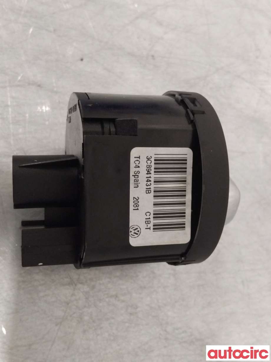 Bryter lys til VW Golf VI 2008-2012  (VOLKSWAGEN|3C8941431B|)