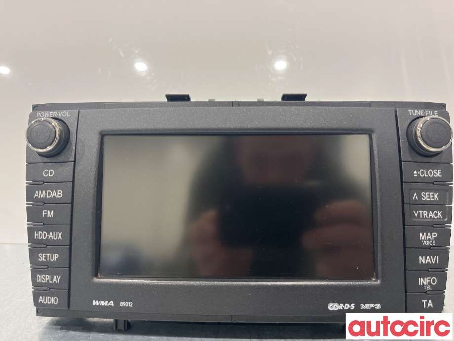 Bilstereo diverse til Toyota Avensis, 2009-2015 (Type III, Fase 1)  (TOYOTA|8610005052)