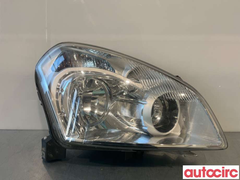 Frontlykt høyre halogen til Nissan Qashqai 2007-2010 (Type I, Fase 1) (NISSAN|26010JD90B|)