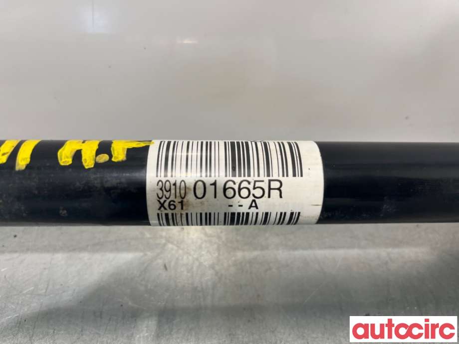 Drivaksel høyre foran, elbil til Renault Kangoo 2008-2021 (Type II)  (RENAULT|391005432R||391001665R)