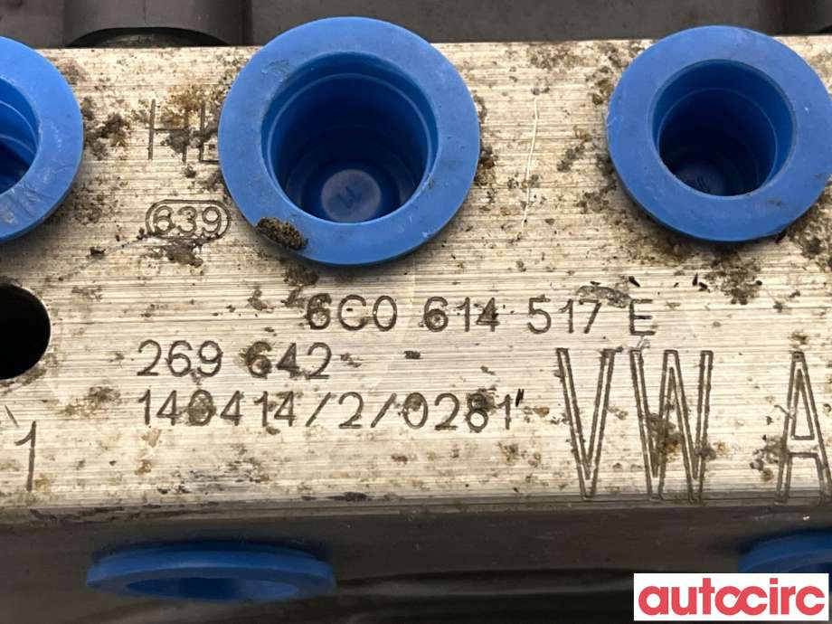 ABS sentral til VW Polo 2014-2017 (Type V, Fase 2)  (VOLKSWAGEN|6C0614517G|0265244793|6C0614517E)