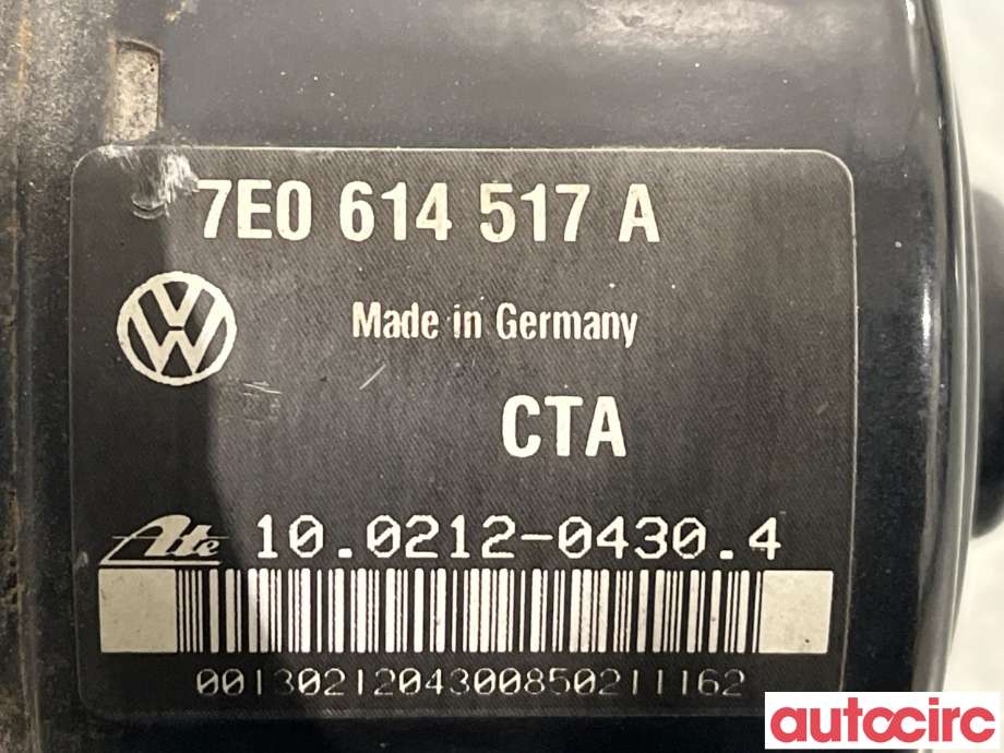 ABS sentral til VW Transporter / Caravelle 2009-2015 (Fase 2) (T5) (T5) (VOLKSWAGEN|7E0614517A|100929-03063)