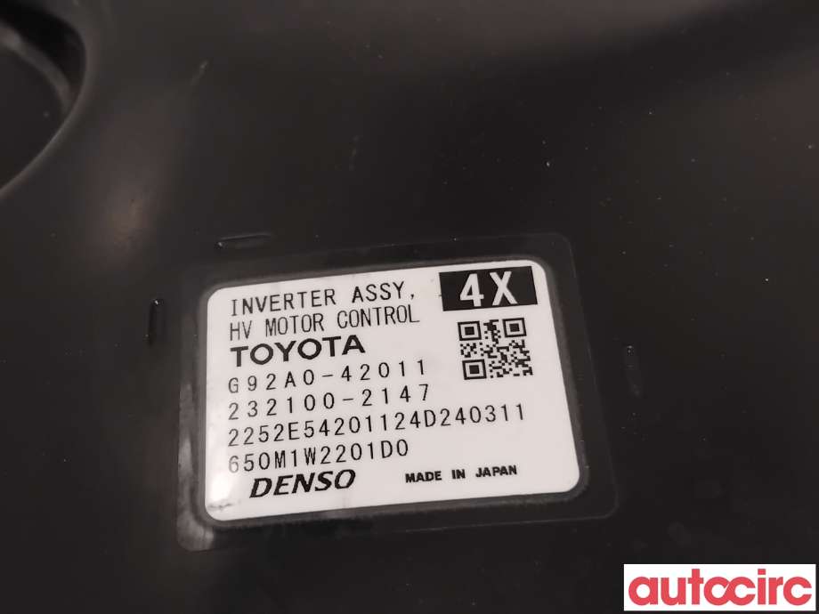 Inverter hybrid til Toyota RAV4 2019-->> (Type V) (TOYOTA|G92A042113|232100-2147|G92A0-42011)