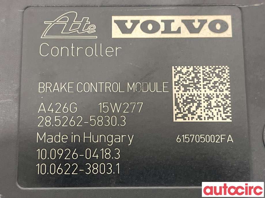 ABS sentral til Volvo S60 2014-2019 (Type II, Fase 2) (VOLVO|31423350|100926-04183|31423348)