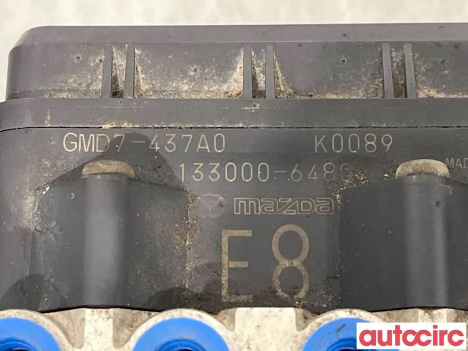 ABS sentral til Mazda 6 2015-2018 (Type III, Fase 2)  (MAZDA|GMY7-43-7A0C|133000-6480|GMD7-437A0)