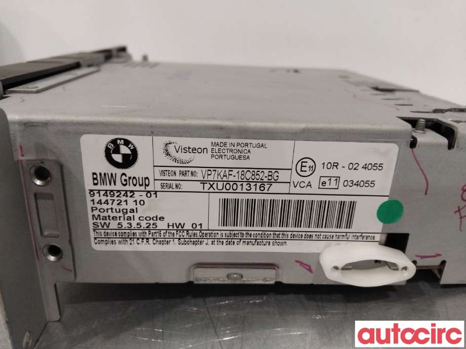 Bilstereo til BMW 5-Serie 2003-2010 (E60/E61) (E60/E61) (BMW|65129196760|)