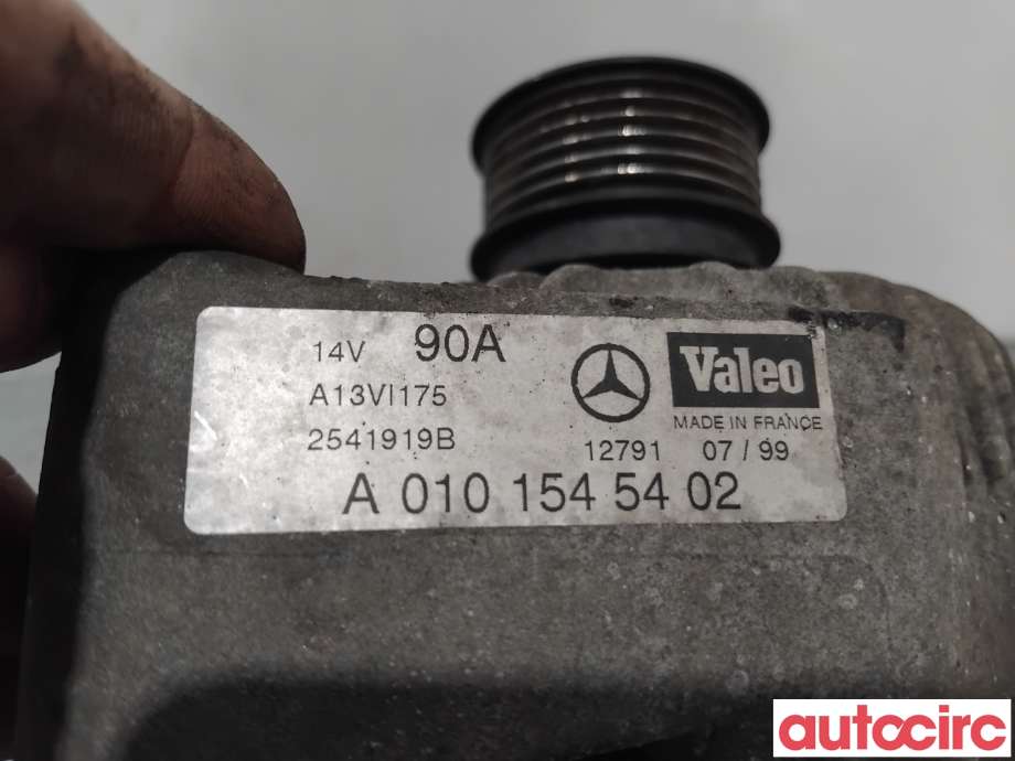 Dynamo til Mercedes CLK 1997-2002 (C208) (C208) (MERCEDES|A0101545402|A13VI175)