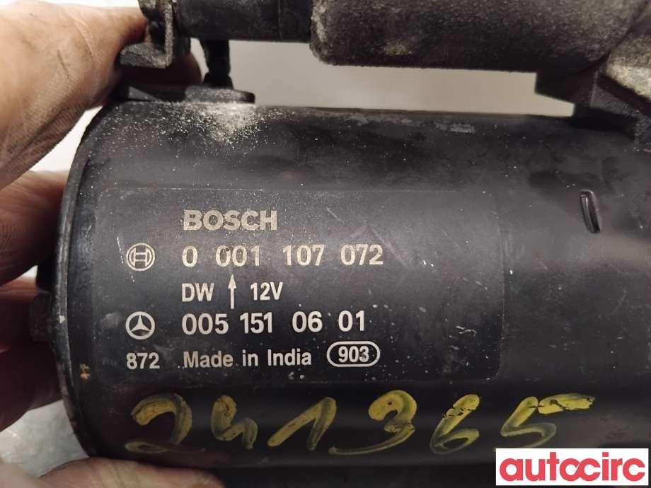 Starter til Mercedes CLK 1997-2002 (C208) (C208) (MERCEDES|A0051517301|0001107072|0051510601)