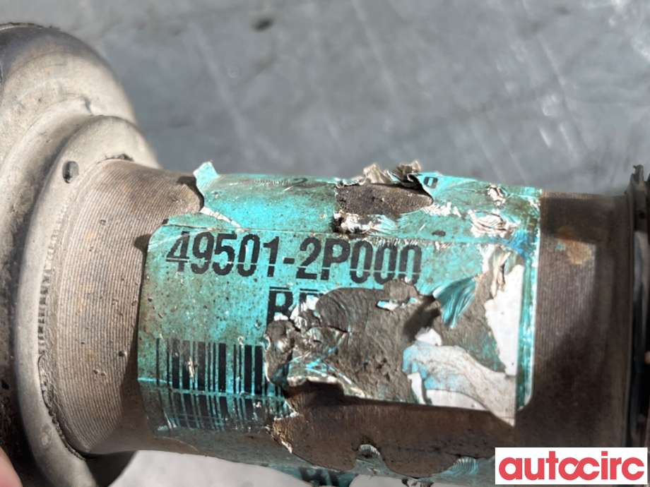 Drivaksel høyre foran til Kia Sorento 2011-2015 Type II  (KIA|495012P000||49501-2P000)