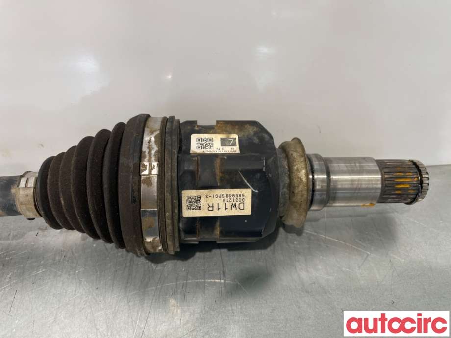 Drivaksel høyre foran, elbil til Toyota Prius +7 2012-2020 (Type III) (stasjonsvogn) (stasjonsvogn) (TOYOTA|4341047030|)