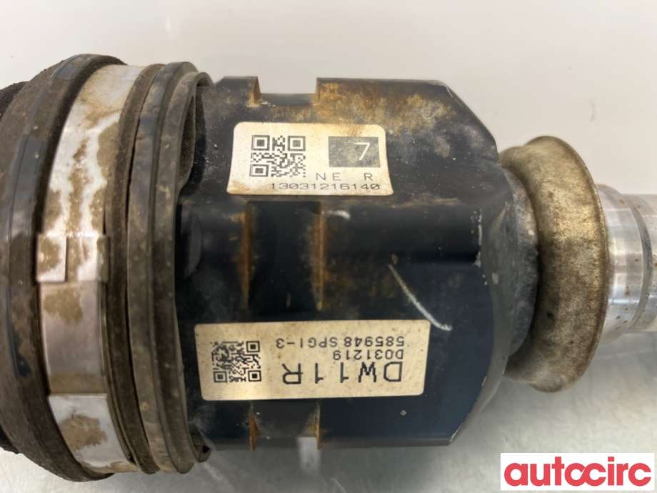 Drivaksel høyre foran, elbil til Toyota Prius +7 2012-2020 (Type III) (stasjonsvogn) (stasjonsvogn) (TOYOTA|4341047030|)