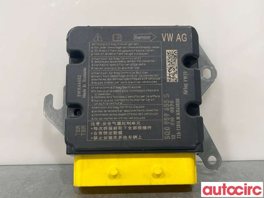 Airbag elektronikk til VW e-Golf, 2017-2020 (Fase 2)  (VOLKSWAGEN|5Q0959655S)