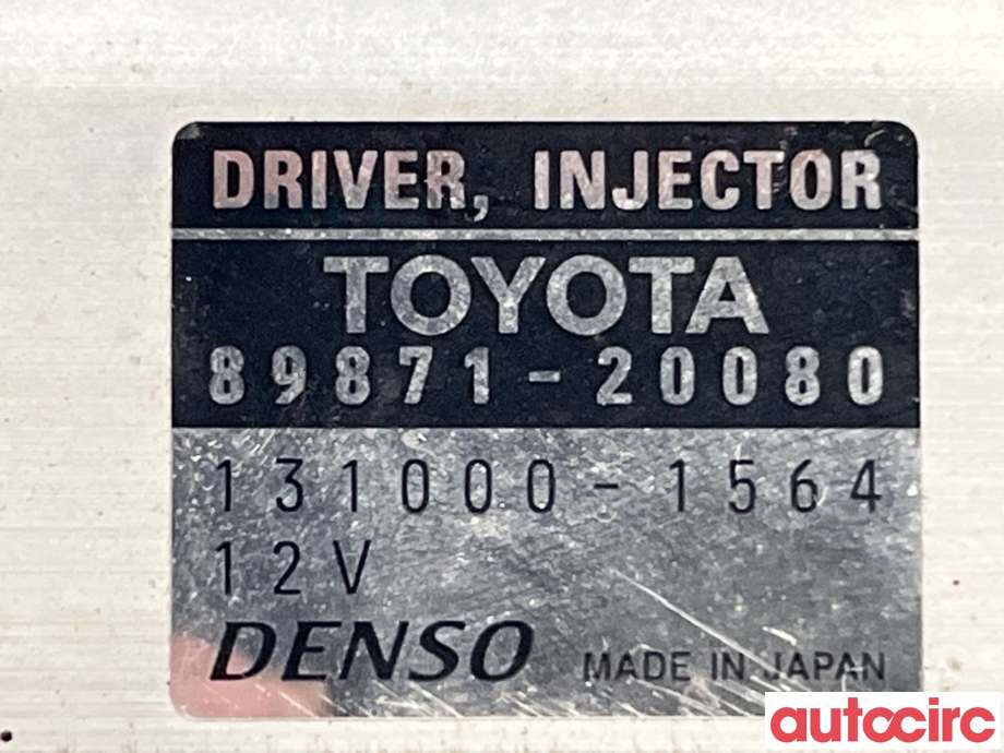Styreenhet drivstoffpumpe til Toyota Avensis 2009-2015 (Type III, Fase 1)  (TOYOTA|8987120080|131000-1564|89871-20080)