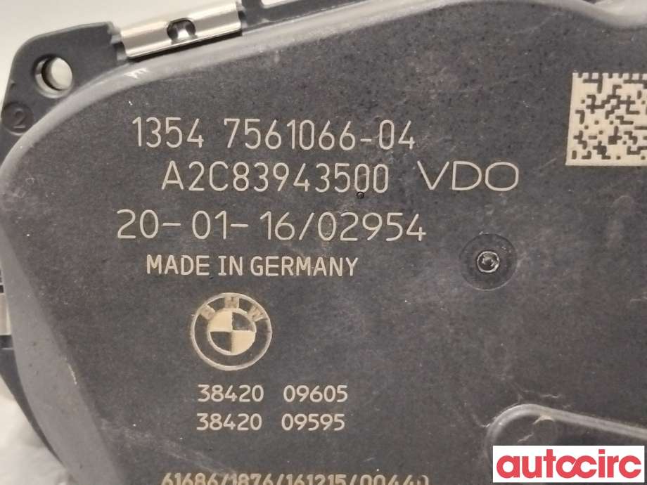 Spjeldhus til BMW 3-Serie 2005-2011 (E90/E91/E92/E93) (E90/E91/E92/E93) (BMW|13547561066|A2C83943500)