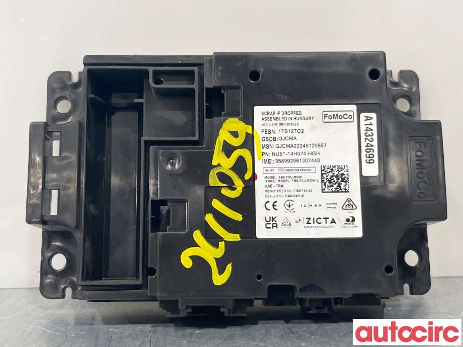 Styreenhet hengerfeste til Ford Transit Connect, 2018-->> Type II, Fase 2 (FORD|2779188)