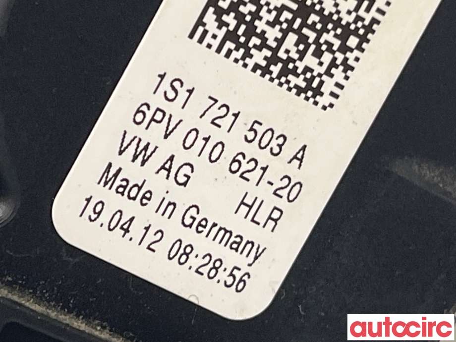 Pedal gass til VW Up 2012-2019  (VOLKSWAGEN|1S1721503A)