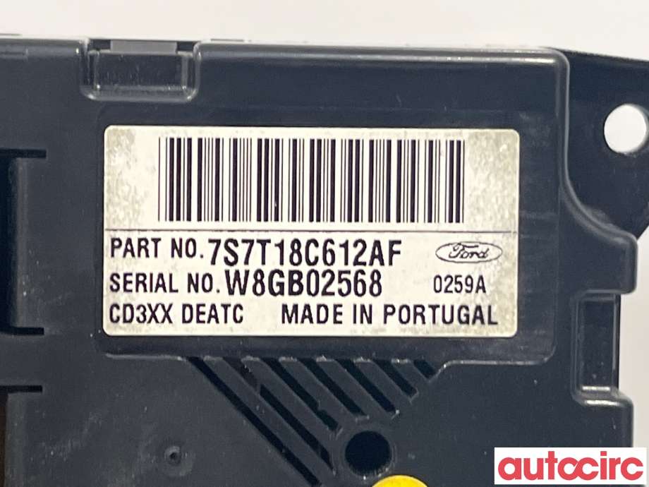 Varmeapparat betjening til Ford Kuga 2008-2012 (Type I)  (FORD|1676129)