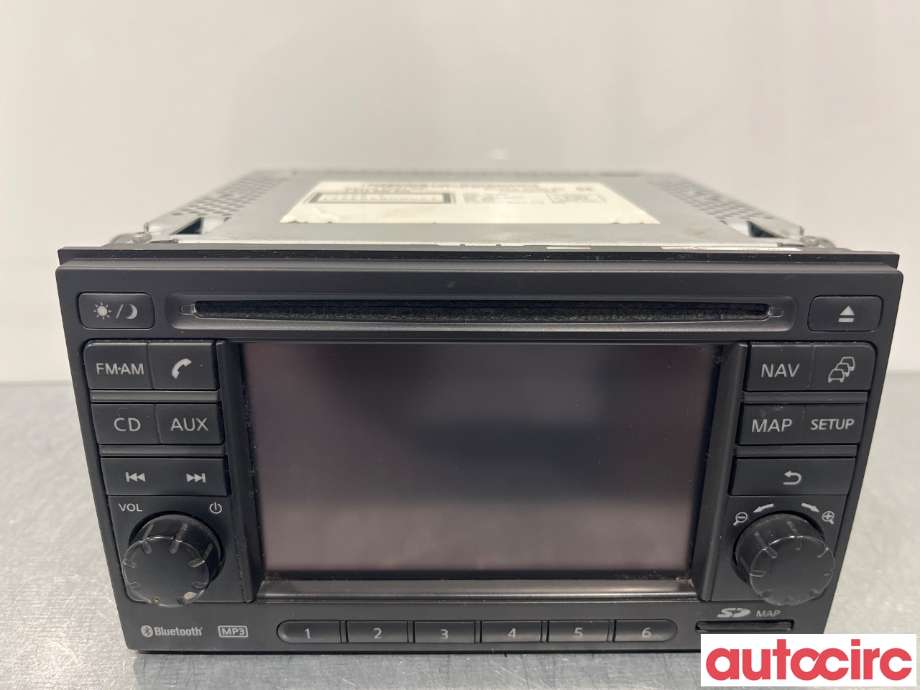 Bilstereo diverse til Nissan Qashqai 2010-2014 (Type I, Fase 2)  (NISSAN|25915BH30E)