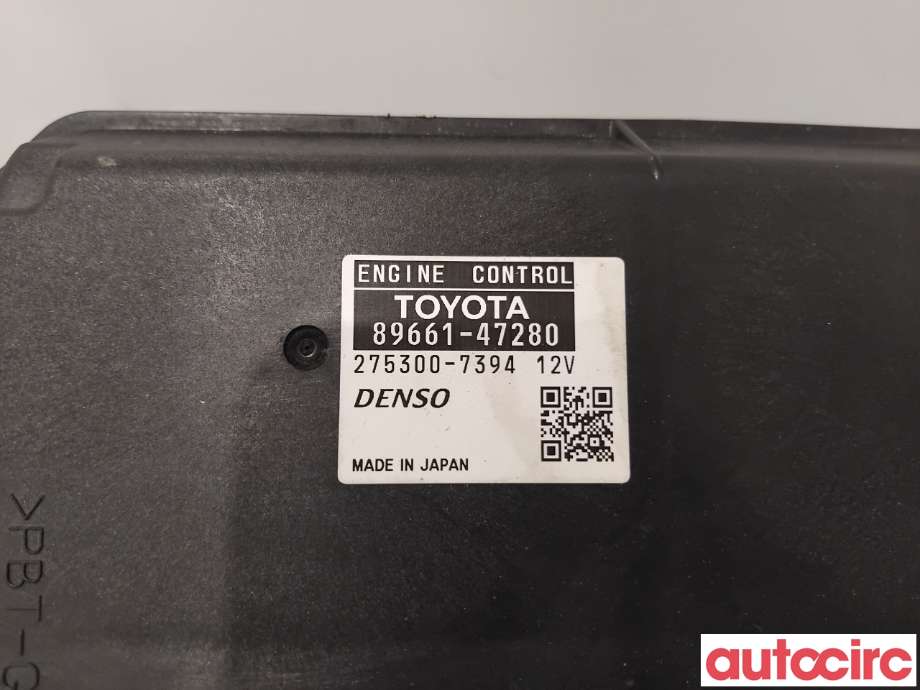 Styreenhet motor til Toyota Prius 2009-2016 (Type III) (COMBI) (COMBI) (TOYOTA|8960047320|275300-7394|89661-47280)