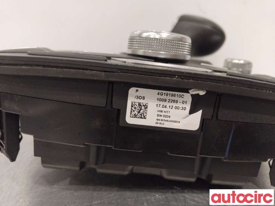 Diverse deler til Audi A6 2011-2014 (Type IV, Fase 1) (C7) (C7) (AUDI|4G1919610C|)