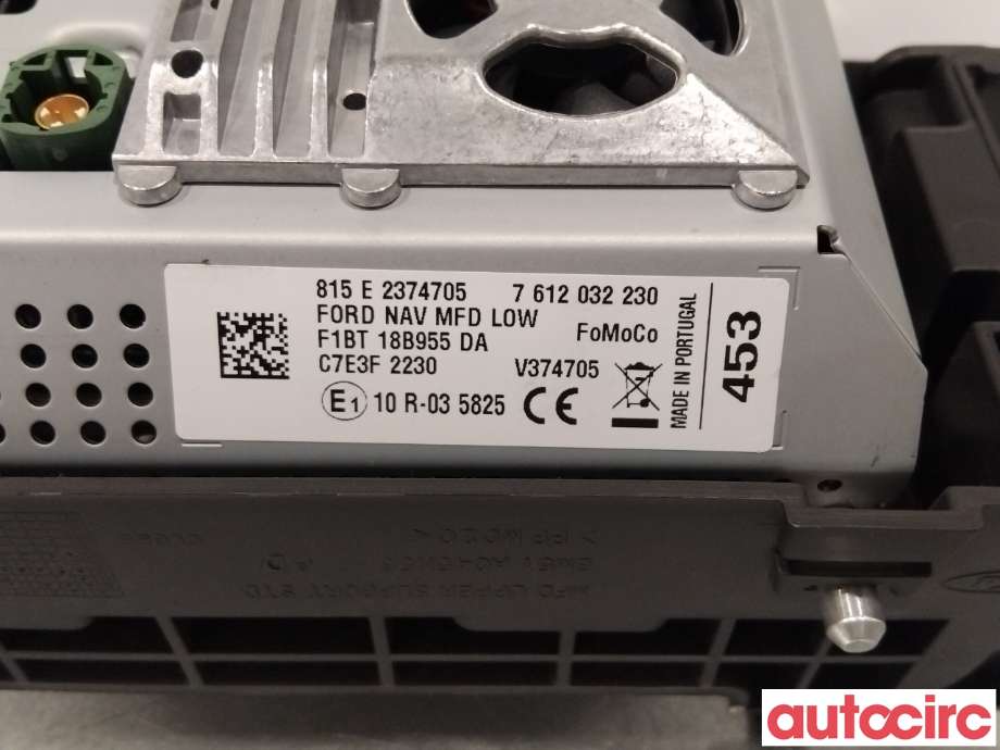 Instrument kjørecomputer til Ford Focus 2011-2014 (Type III, Fase 1)  (FORD|2013275|)