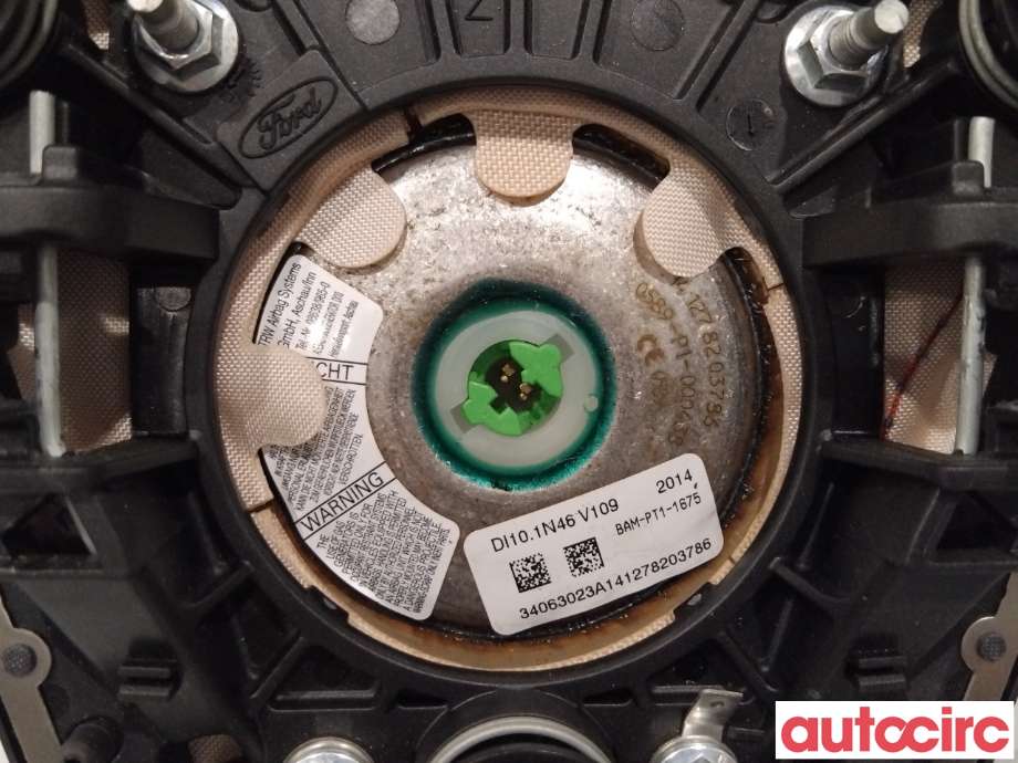 Airbag rattpute til Ford Focus 2011-2014 (Type III, Fase 1)  (FORD|1792378|EM51-R042B85-BA3ZHE|)