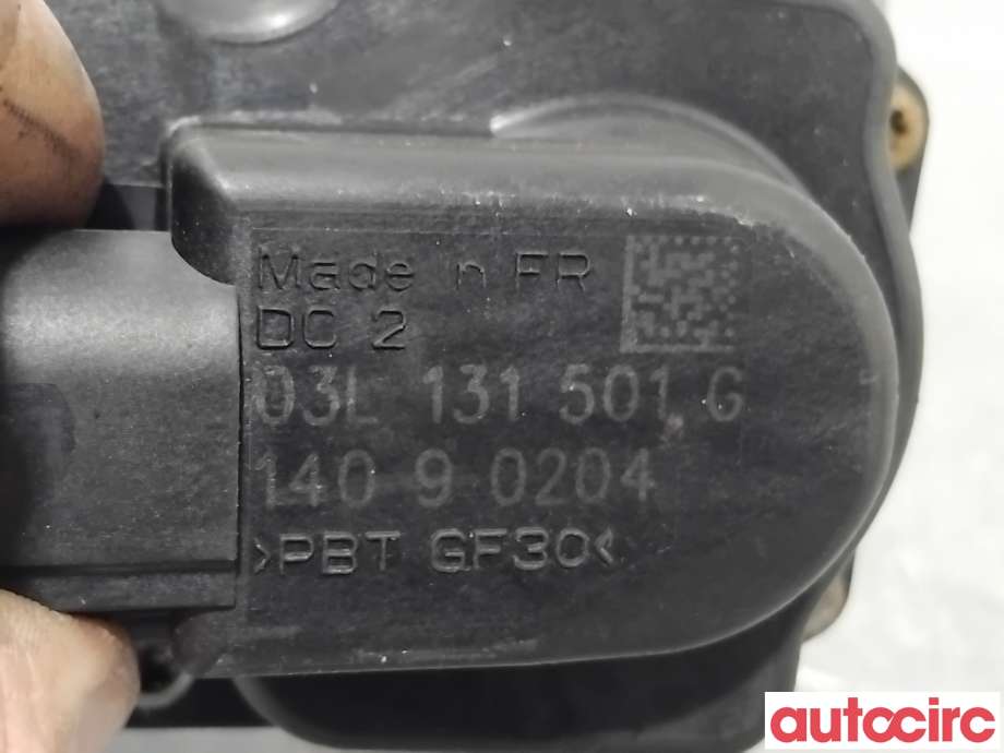EGR-ventil til Audi Q5 2008-2012 (Type I, Fase 1)  (AUDI|03L131501K||03L131501G)