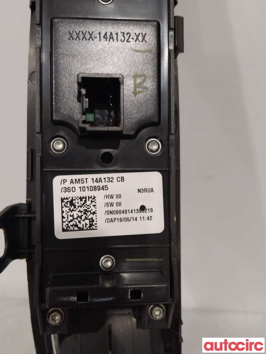 Bryter ruteheis til Ford Focus 2011-2014 (Type III, Fase 1)  (FORD|2033142|AM5T14A132CC|)