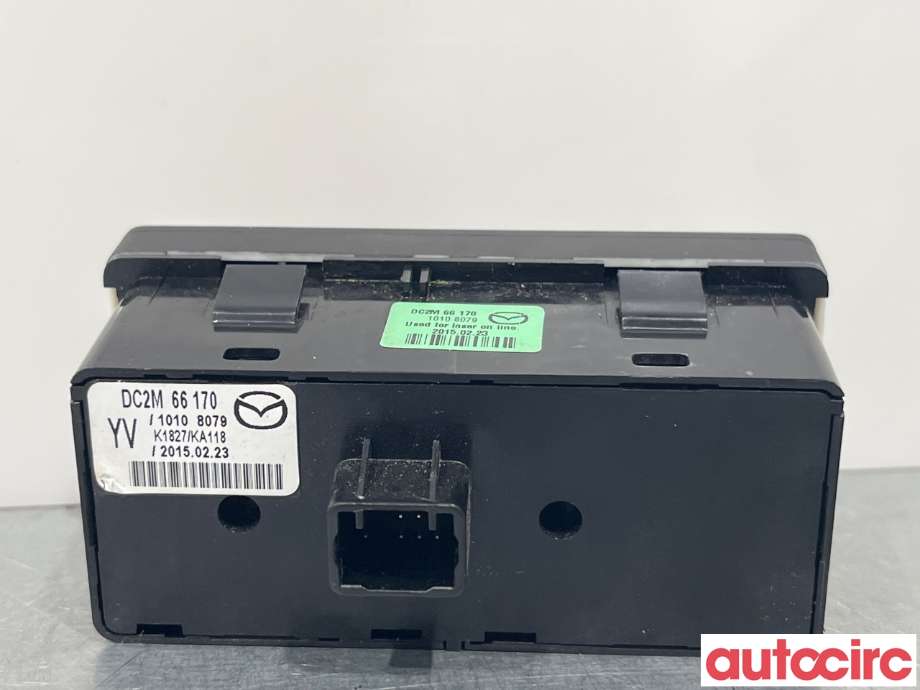 Bryter diverse til Mazda 2 2015-2019 (Type III, Fase 1)  (MAZDA|DC2M-66-170)