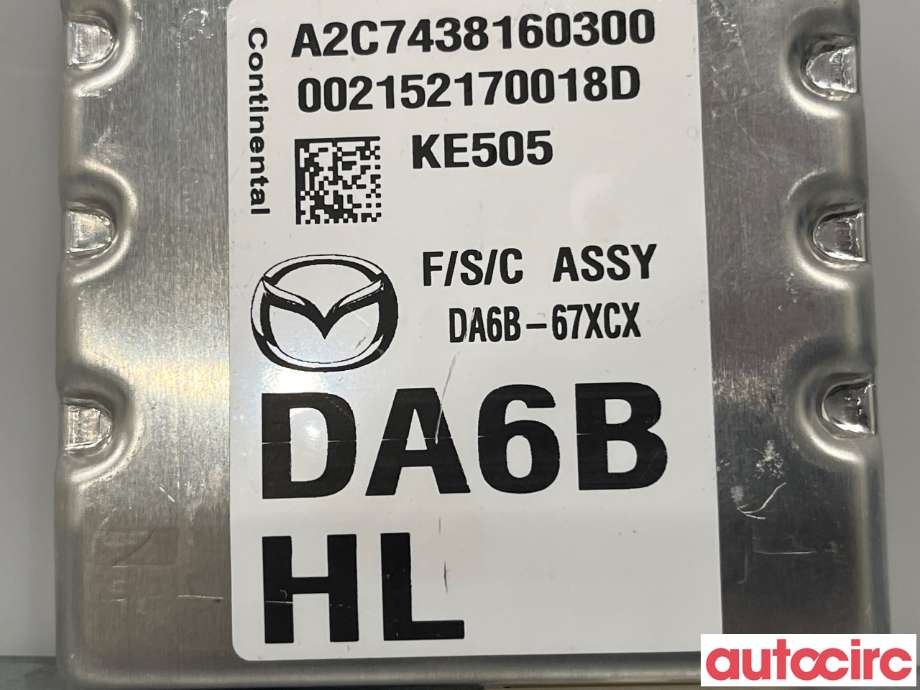 Kamera til Mazda 2 2015-2019 (Type III, Fase 1) (MAZDA|DA6B-67-XCX)