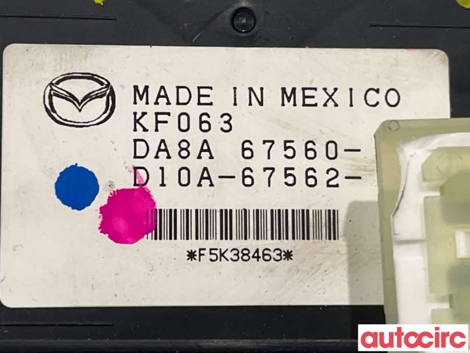 Styreenhet diverse til Mazda 2 2015-2019 (Type III, Fase 1) (MAZDA|DA8A-67-560F)